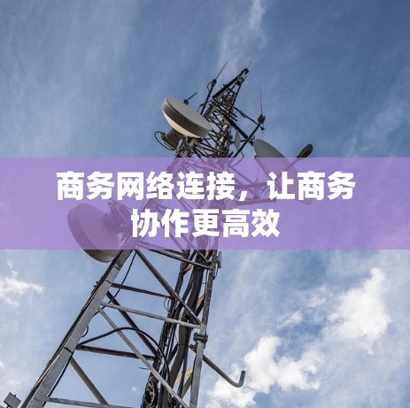商务网络连接,让商务协作更高效