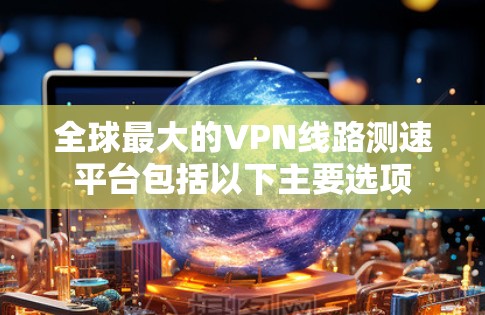 全球最大的VPN线路测速平台包括以下主要选项
