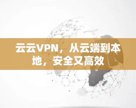 云云VPN,从云端到本地,安全又高效 云云VPN,从云端到本地,安全又高效