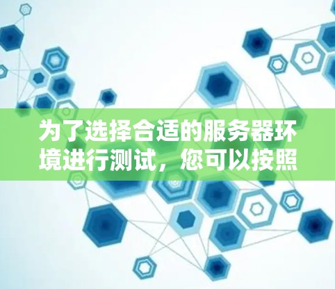 为了选择合适的服务器环境进行测试，您可以按照以下步骤进行决策