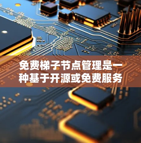 免费梯子节点管理是一种基于开源或免费服务的项目管理工具功能，用户可以通过某种订阅或免费订阅获取。以下是对该主题的分步解释