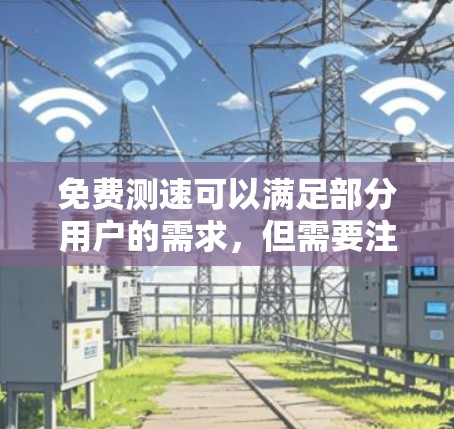 免费测速可以满足部分用户的需求，但需要注意以下几点
