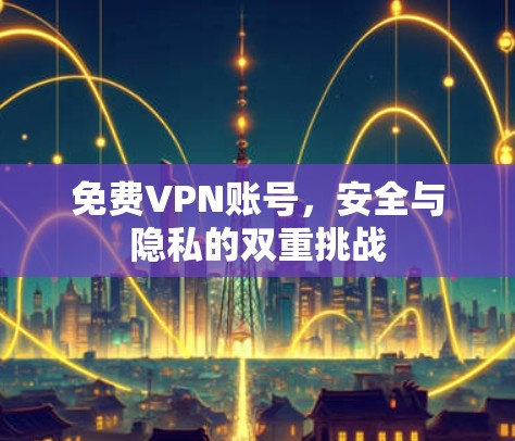 免费VPN账号,安全与隐私的双重挑战 免费VPN账号,安全与隐私的双重挑战