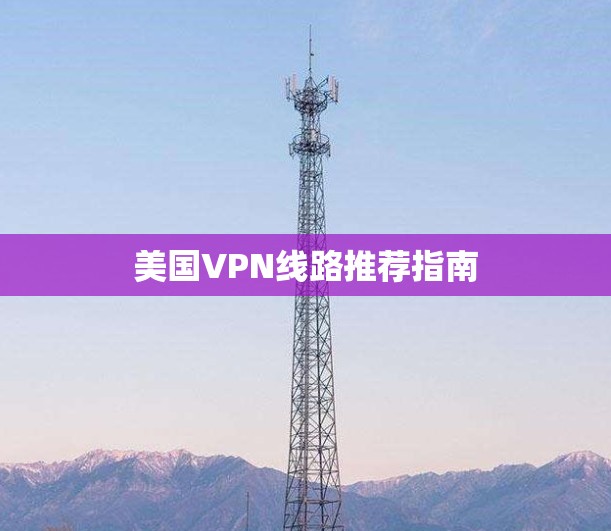 美国VPN线路推荐指南