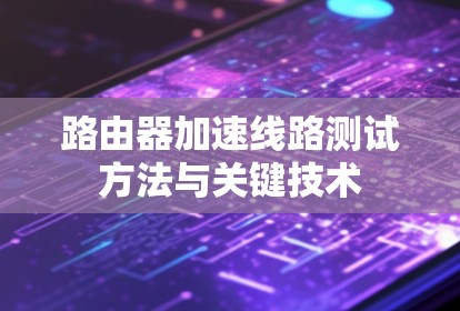 路由器加速线路测试方法与关键技术 路由器加速线路测试方法与关键技术