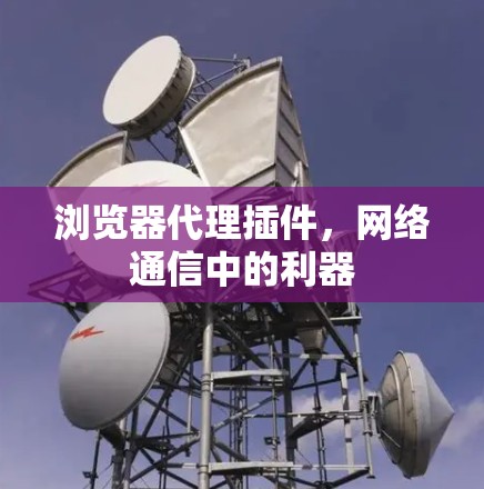 浏览器代理插件,网络通信中的利器 浏览器代理插件,网络通信中的利器