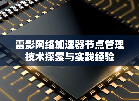 雷影网络加速器节点管理技术探索与实践经验 雷影网络加速器节点管理技术探索与实践经验