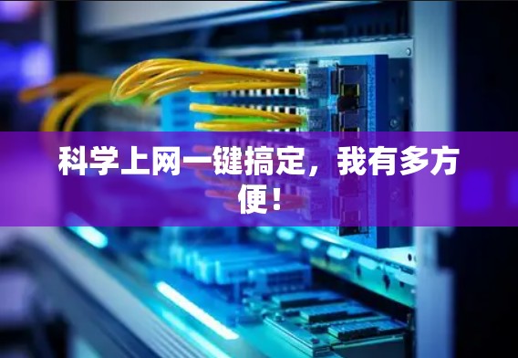 科学上网一键搞定，我有多方便！