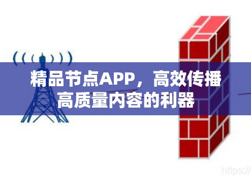 精品节点APP，高效传播高质量内容的利器