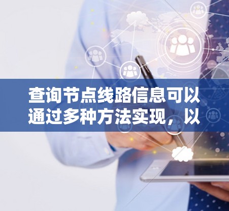 查询节点线路信息可以通过多种方法实现，以下是逐步指南