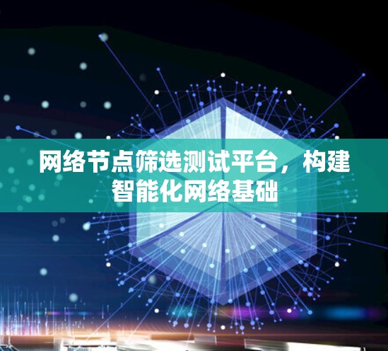 网络节点筛选测试平台，构建智能化网络基础