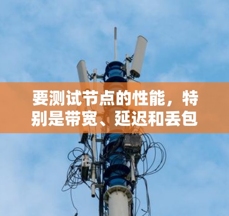 要测试节点的性能,特别是带宽、延迟和丢包率等网络性能,以下是一些常用的在线工具和方法 要测试节点的性能,特别是带宽、延迟和丢包率等网络性能,以下是一些常用的在线工具和方法