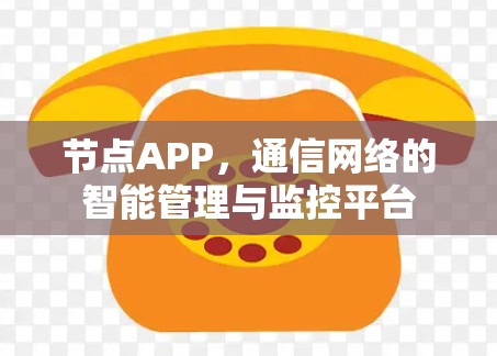 节点APP,通信网络的智能管理与监控平台 节点APP,通信网络的智能管理与监控平台