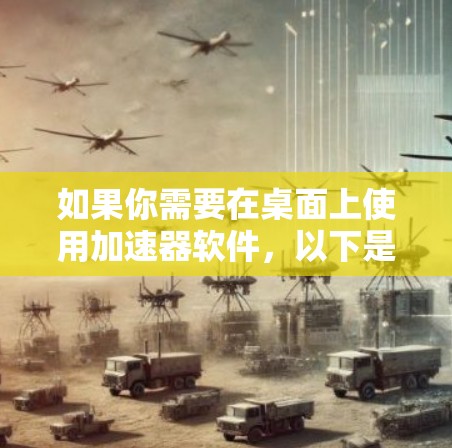 如果你需要在桌面上使用加速器软件,以下是一些常见的加速器和工具,可以帮助你加速计算和数据处理 如果你需要在桌面上使用加速器软件,以下是一些常见的加速器和工具,可以帮助你加速计算和数据处理