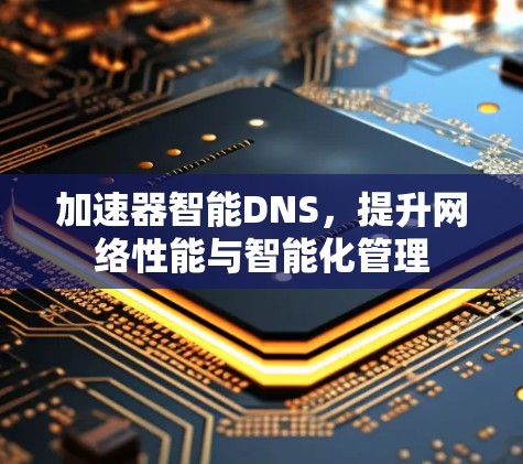 加速器智能DNS,提升网络性能与智能化管理 加速器智能DNS,提升网络性能与智能化管理