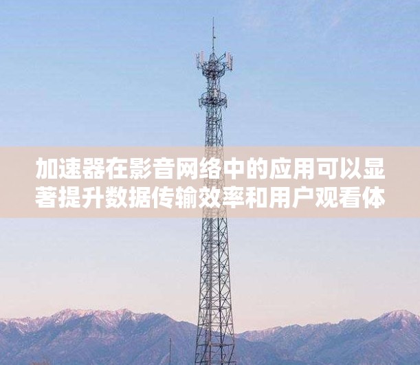 加速器在影音网络中的应用可以显著提升数据传输效率和用户观看体验。以下是对加速器在影音网络中的作用、实施要点及相关挑战的详细分析