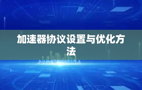 加速器协议设置与优化方法