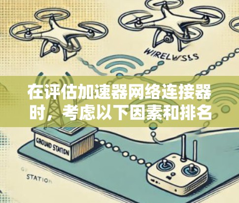 在评估加速器网络连接器时，考虑以下因素和排名