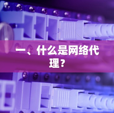 一、什么是网络代理？