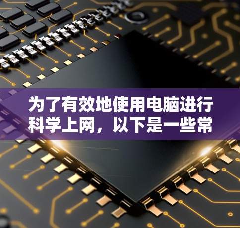 为了有效地使用电脑进行科学上网，以下是一些常用的工具及其作用和使用方法的总结