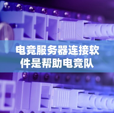 电竞服务器连接软件是帮助电竞队伍或个人连接到服务器并管理服务器的工具。这些软件通常用于远程控制、服务器监控、网络优化等目的。以下是一些常用的电竞服务器连接软件和工具