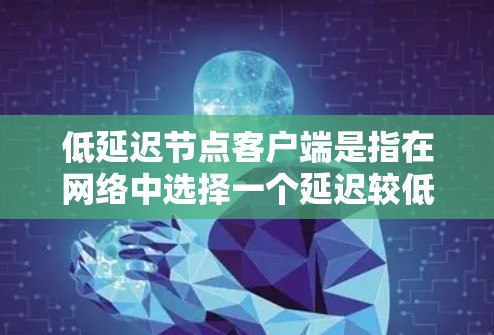低延迟节点客户端是指在网络中选择一个延迟较低的节点作为客户端连接的目标,以减少数据传输和请求响应的延迟 低延迟节点客户端是指在网络中选择一个延迟较低的节点作为客户端连接的目标,以减少数据传输和请求响应的延迟