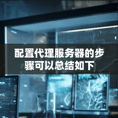 配置代理服务器的步骤可以总结如下