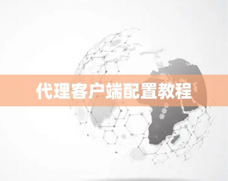代理客户端配置教程
