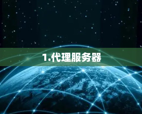 1.代理服务器 1.代理服务器