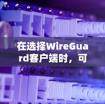 在选择WireGuard客户端时，可以根据以下几个方面进行综合考虑