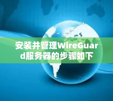 安装并管理WireGuard服务器的步骤如下 安装并管理WireGuard服务器的步骤如下