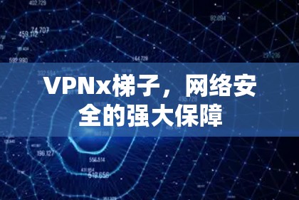 VPNx梯子,网络安全的强大保障 VPNx梯子,网络安全的强大保障