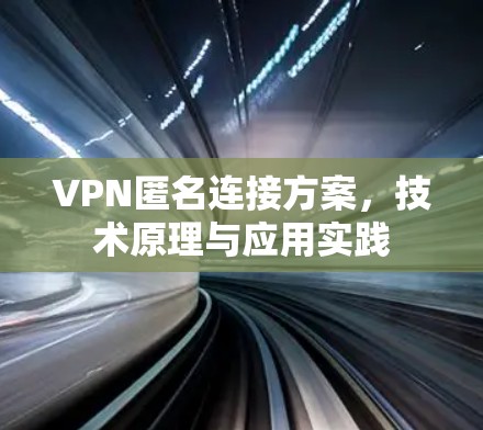 VPN匿名连接方案，技术原理与应用实践
