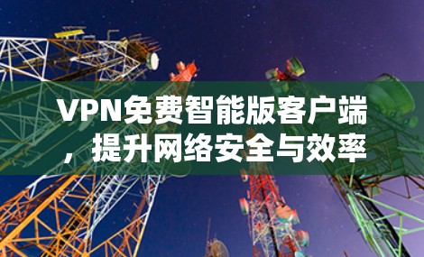 VPN免费智能版客户端，提升网络安全与效率